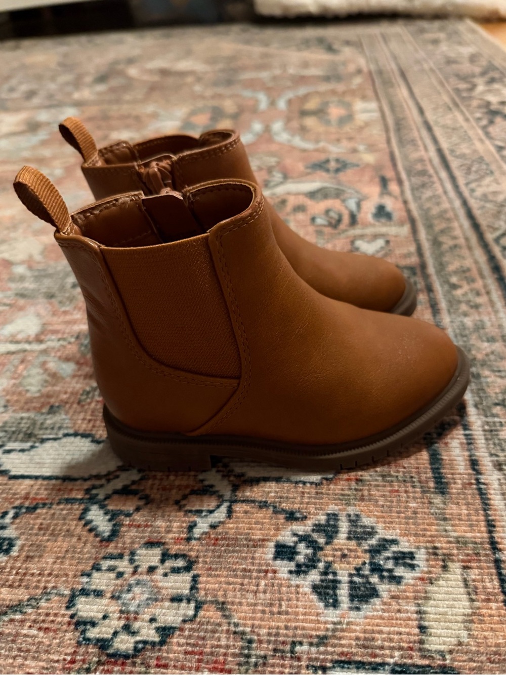 Kids Cat & Jack Boots - Brown LIKE NEW